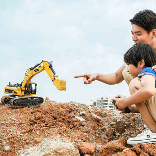 CAT 330DL remote control excavator